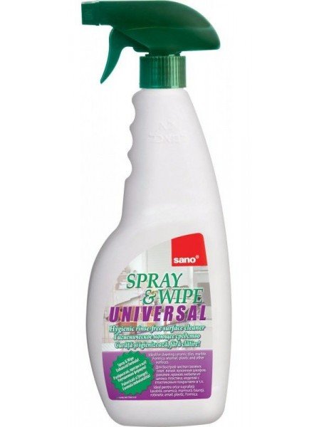 Detergent suprafete lavabile Sano Spray & Wipe Trigger 750 ml